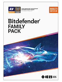 Activatiecode voor Bitdefender Family Pack voor 15 PC's of Mac's voor 2 jaar.