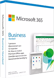 Microsoft 365 Business Standard 5-PC/MAC 1 jaar