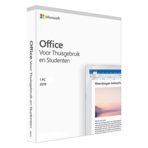 Activatiecode voor Microsoft Office Home & Student 2019 voor 1 PC of Mac.